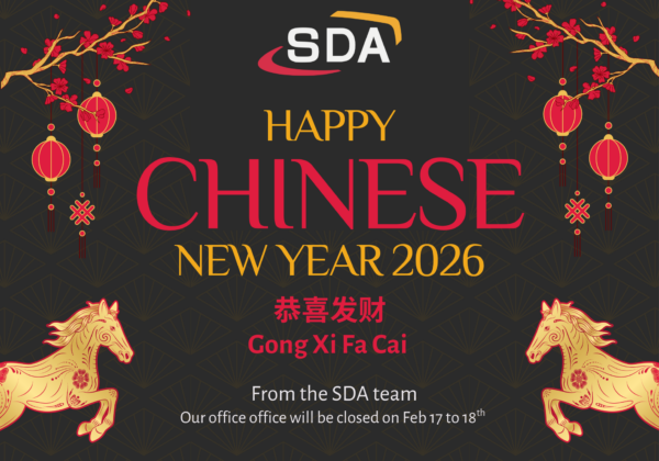 Happy Chinese New Year from the SDA team